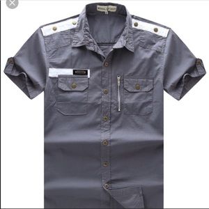 Royal Spirit Cotton Short Sleeve Shirt